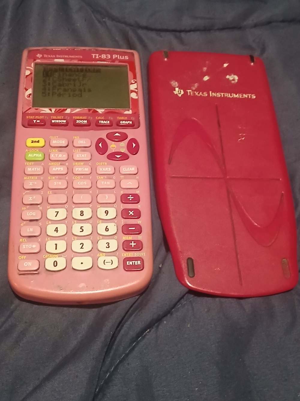TI-83 Plus Pink Edition Graphic Calculator Tested